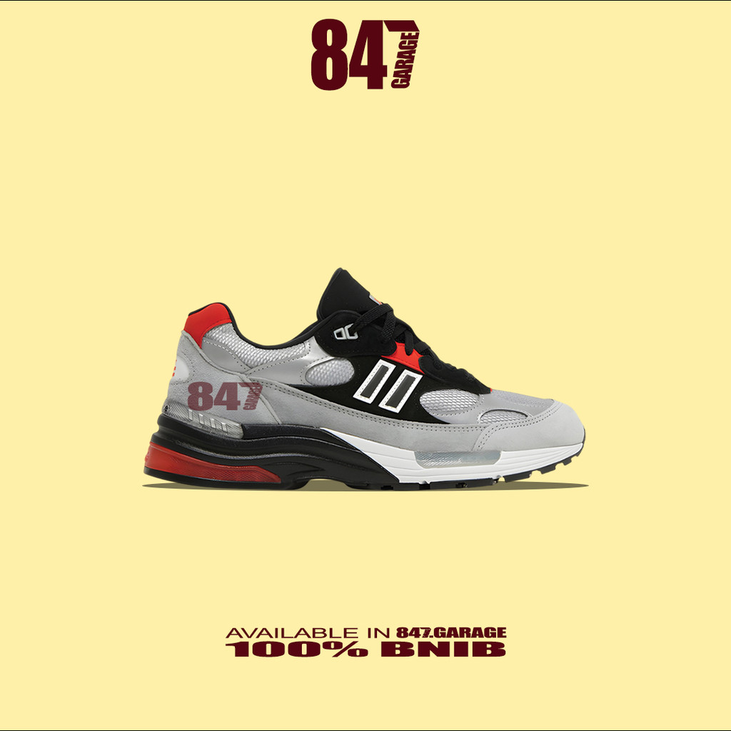 Sepatu New Balance DTLR x  992 DC Grey Black Brand New In With Tag Box