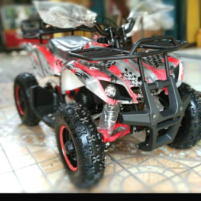 motor atv mini 50cc automatic bensin - Biru