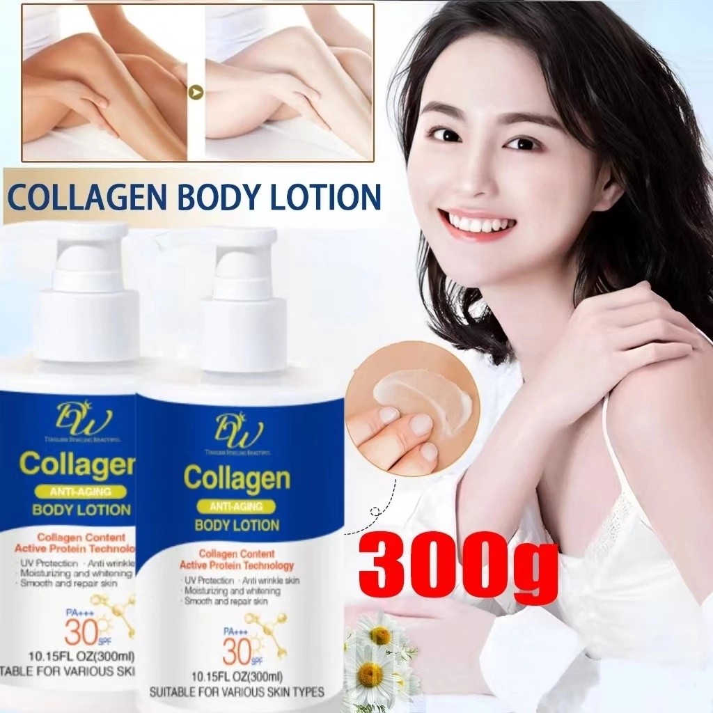 DW Collagen body lotion pemutih handbody pemutih lotion Whitening body pemutih kulit losyen handbody