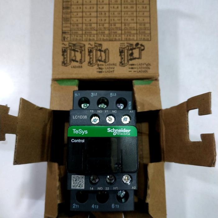 kontaktor schneider lc1d38m7 220vac 50a 3phase/kontaktor schneider