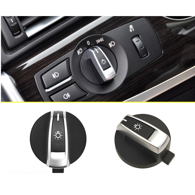 For BMW 5 Series 6 Series 7 Series X3 Headlight Swit Knob F10 F02 Light Swit 61319192744