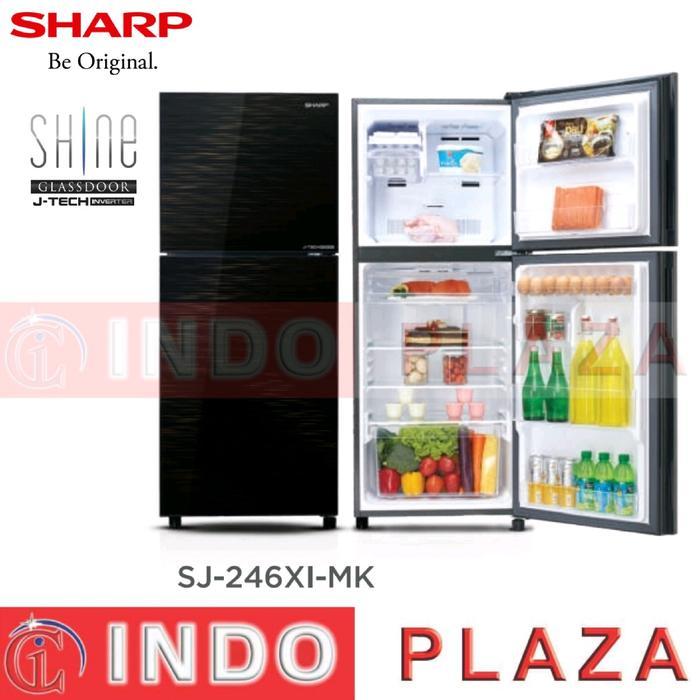 KULKAS SHARP 2 PINTU JTECH INVERTER SJ-246XIMK / SJ-326XIMK - SJ-246XIMK