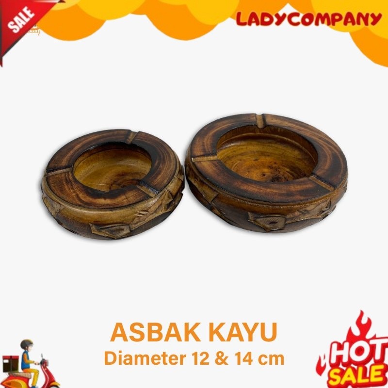 Asbak Kayu Ukir Tulisan Bali - Asbak Bali - Asbak Kayu - Asbak Rokok Kayu Murah - Bali Ashtray - Asb