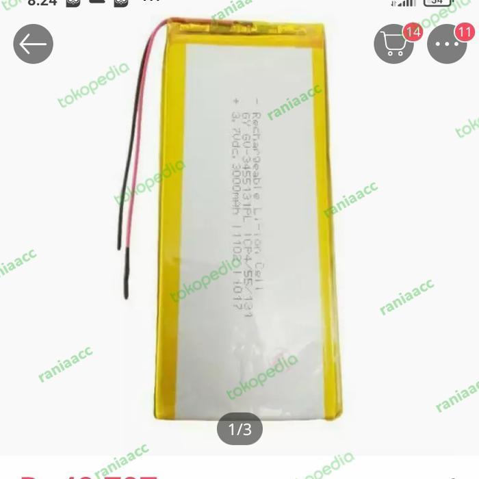 BATERAI ADVAN TABLET E1C T1L E1C 3G T1R