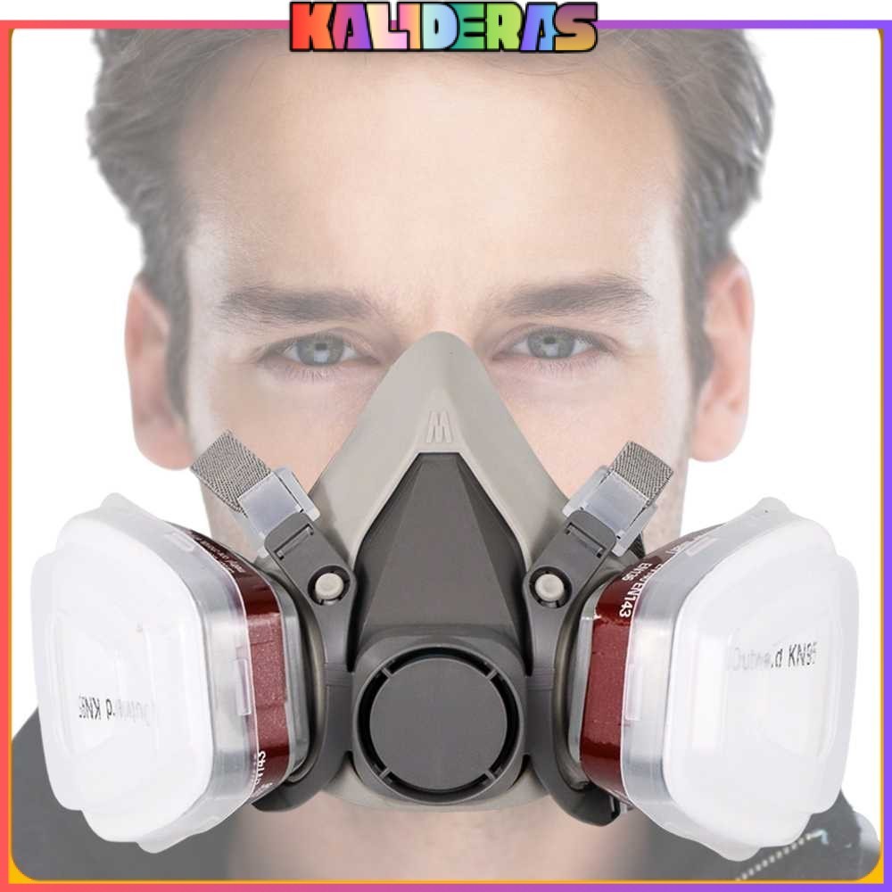 Masker Gas Half Mask Respirator KN95 - 6200