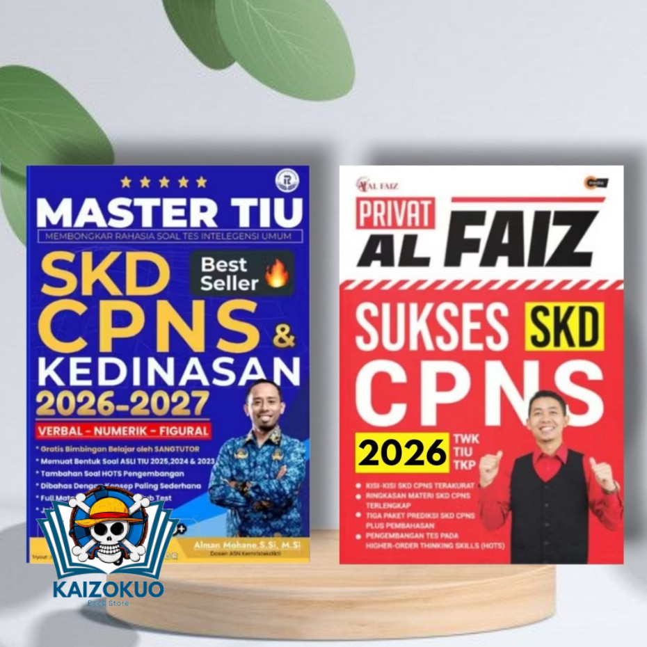 BUKU AL FAIZ CPNS 2026 DAN KEDINASAN 2026 SKD HOTS | MASTER TIU 2026 2027 SKD CPNS DAN KEDINASANA 20