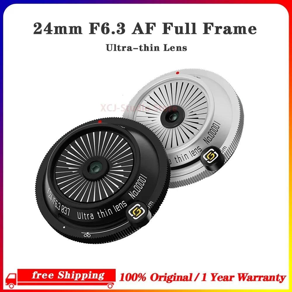 24mm F6.3 AF Full Frame Ultra-thin Lens For Sony E Nikon Z L-Mount Canon RF Fuji XF Camera Lens