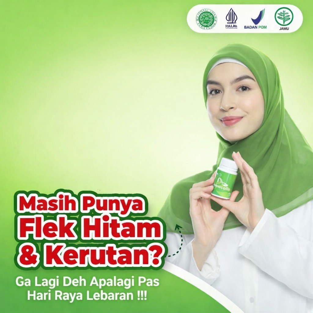 Newcolla original collagen original penghilang flek pencerah wajah kusam wanita glowing bpom Origina