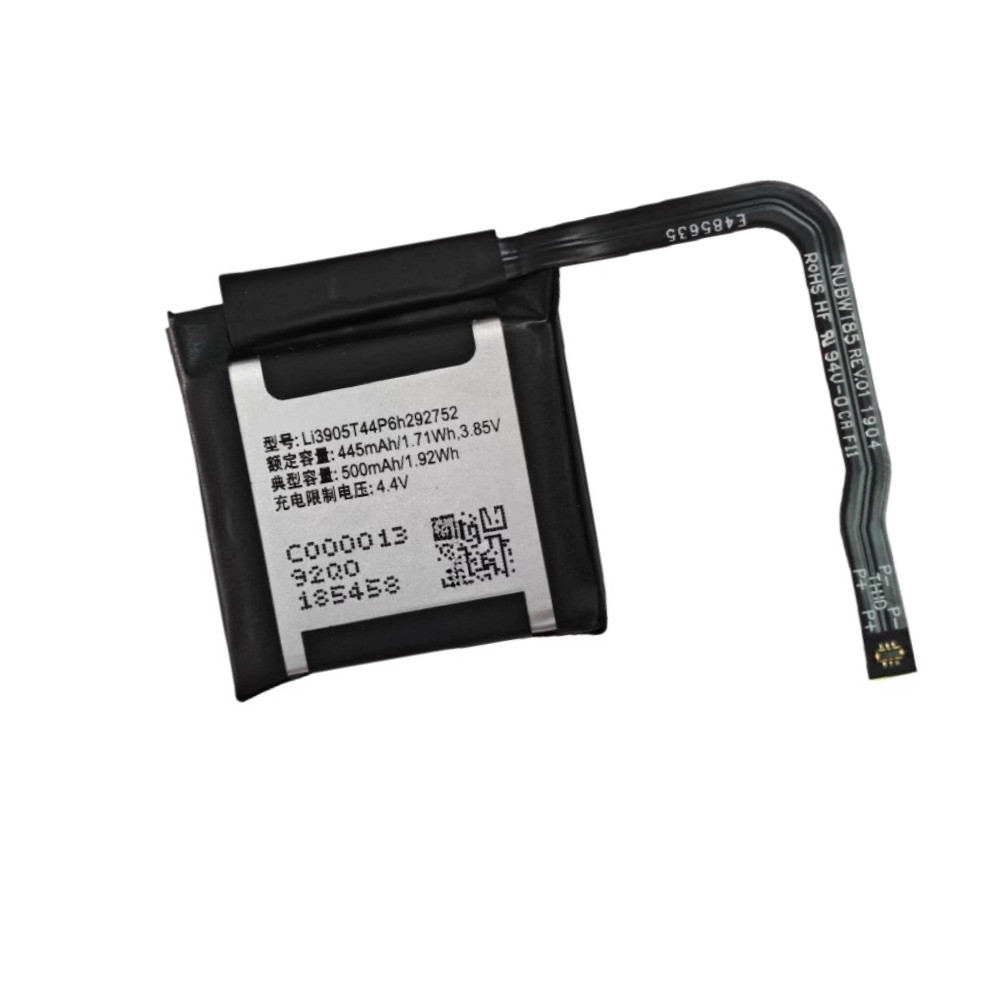 For Nubia Alpha SW1002 Watch 500mAh Li3905T44P6h292752 Replacement Battery