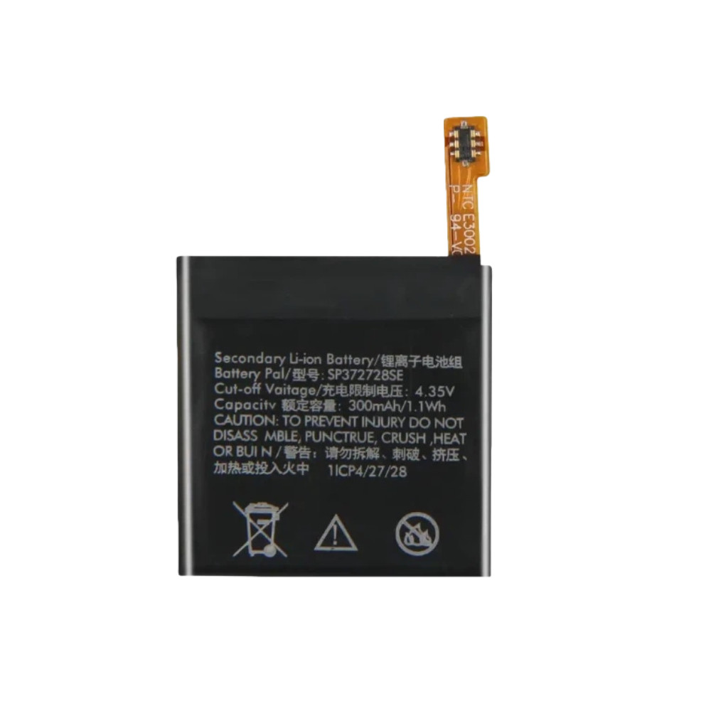 For Ticwatch 2 Ticwatch2 Ticwatch Express WE11056 SP372728SE Replacement Battery