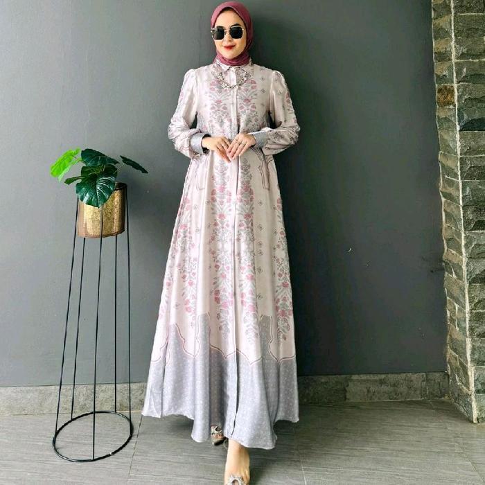 Keira Dress By Jelita Cantik Elegant Manis Mewah - nude, M
