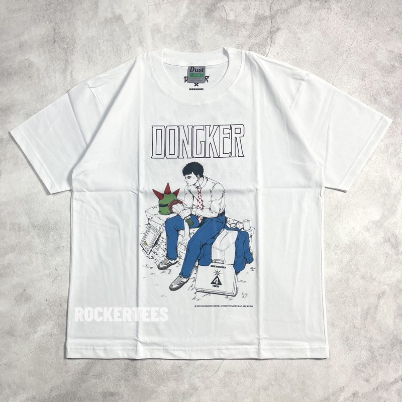 (COD) DONGKER X SACKHEAD ARE 4 KIDS | WHITE TSHIRT | OFFICIAL MERCHANDISE