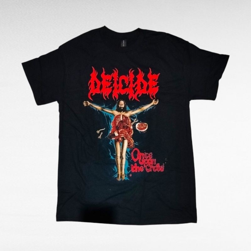 (COD) Tshirt DEICIDE - ONCE UPON THE CROSS