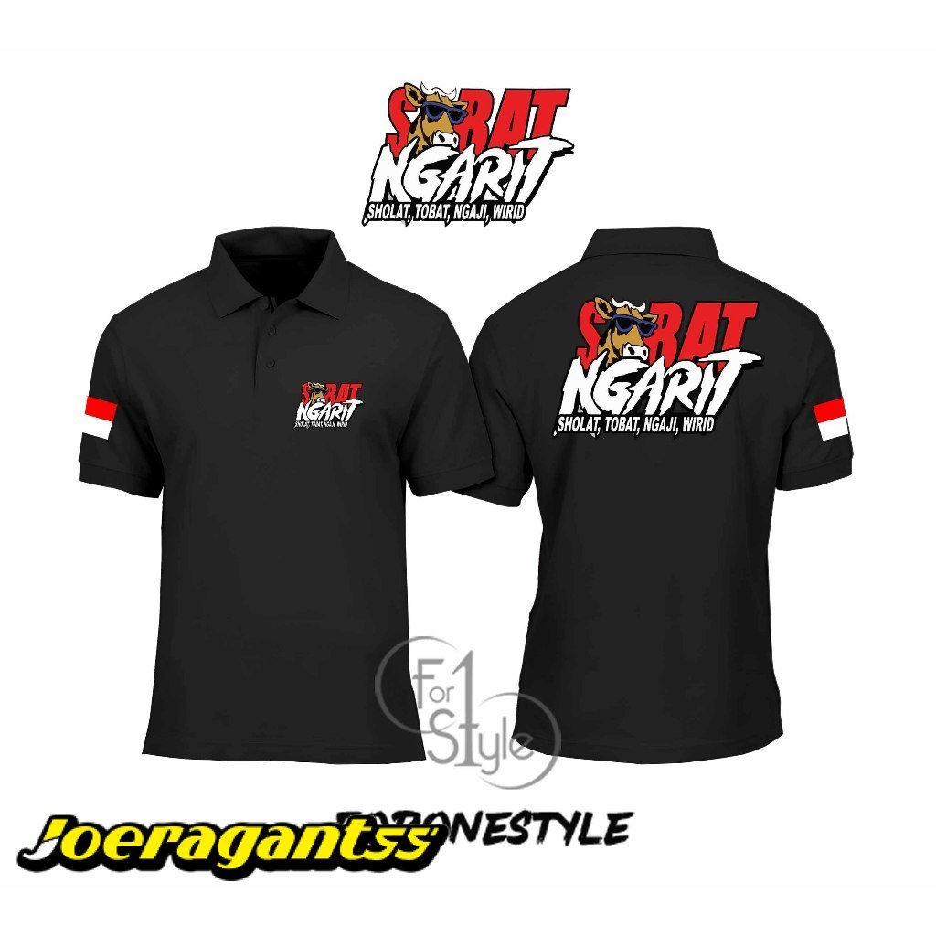POLOSHIRT BERKERAH SOBAT NGARIT - POLO BERKERAH SOBAT NGARIT -  POLO SOBAT NGARIT