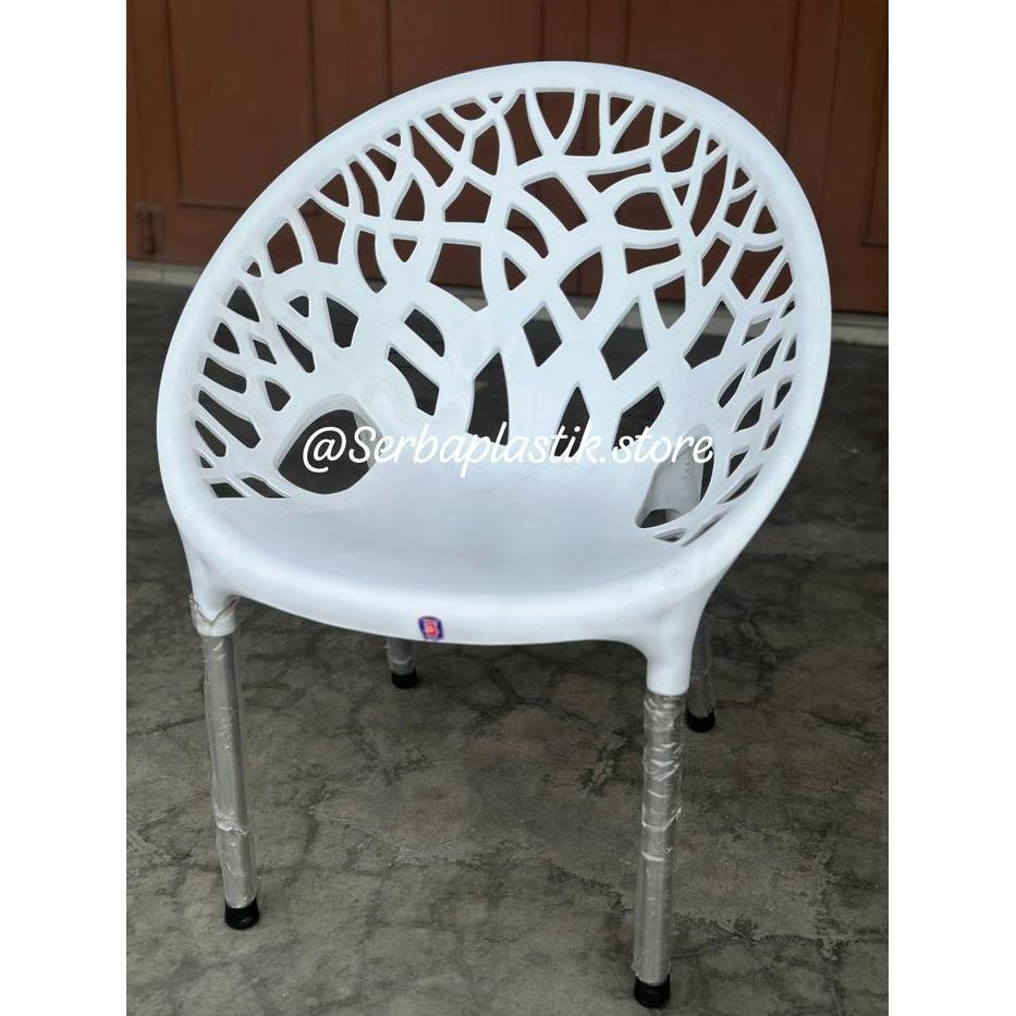 Kursi Santai/Kursi Cafe (KR5) - Putih