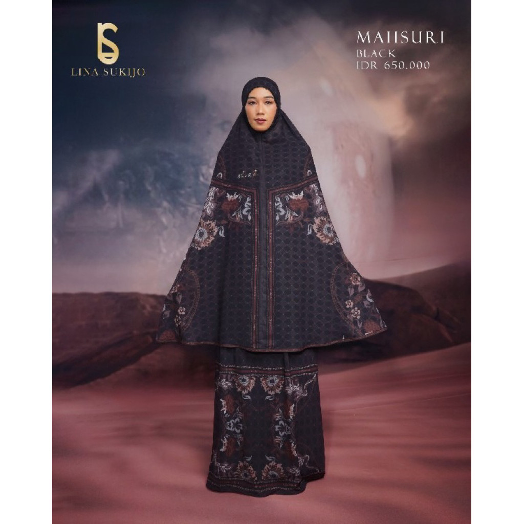 Trendy Kekinian MUKENA EL.ES LS BY LINA SUKIJO