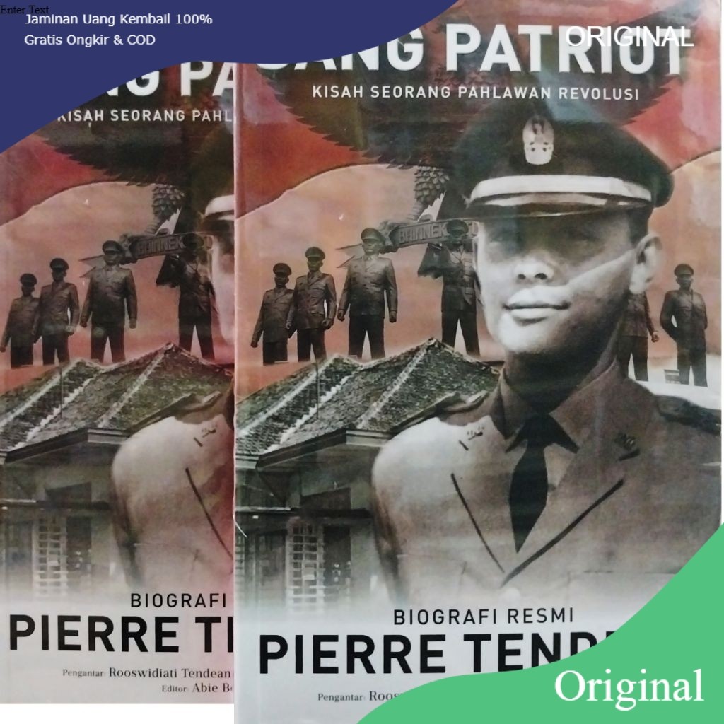 Buku Sang patriot kisah seorang pahlawan revolusi biografi resmi pierre tendean original
