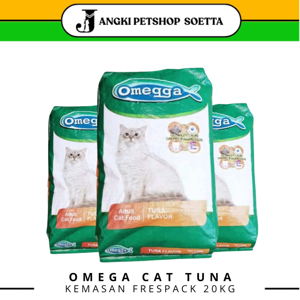 Omegga Cat Food 20 Kg | makanan kucing omega 20kg