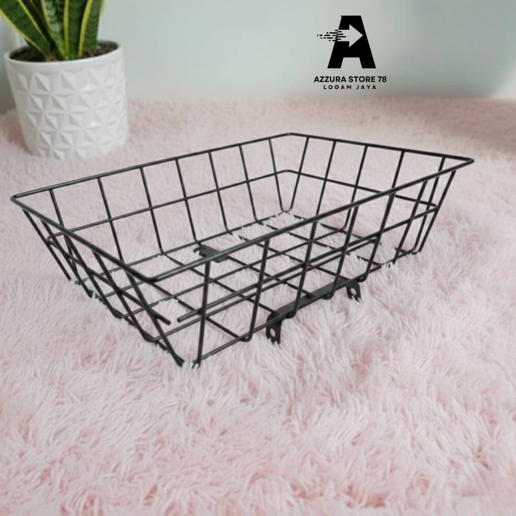 KERANJANG DEPAN SEPEDA KALCER ORIGINAL VINTAGE UNIVERSAL PNP MTB MINION FIXIE MINIVELO 27.5 20 INCHI