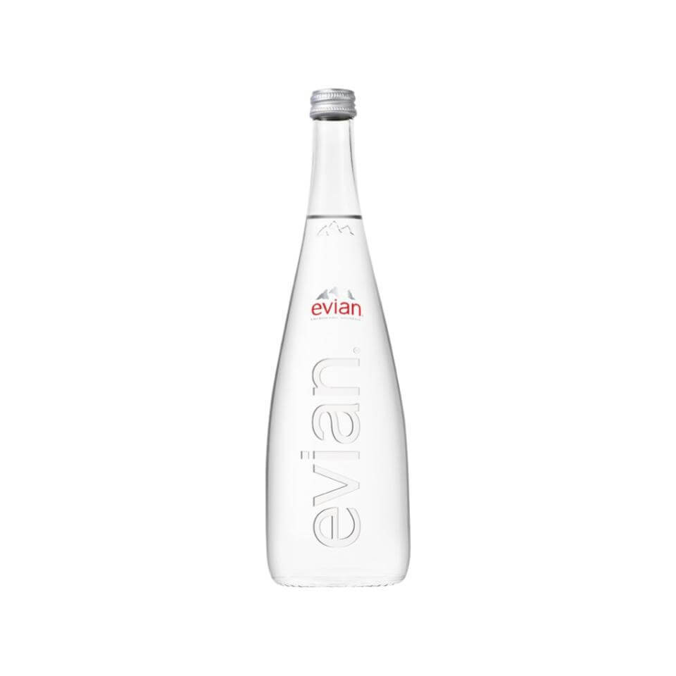 Evian Air Mineral Natural Glass 750 ml