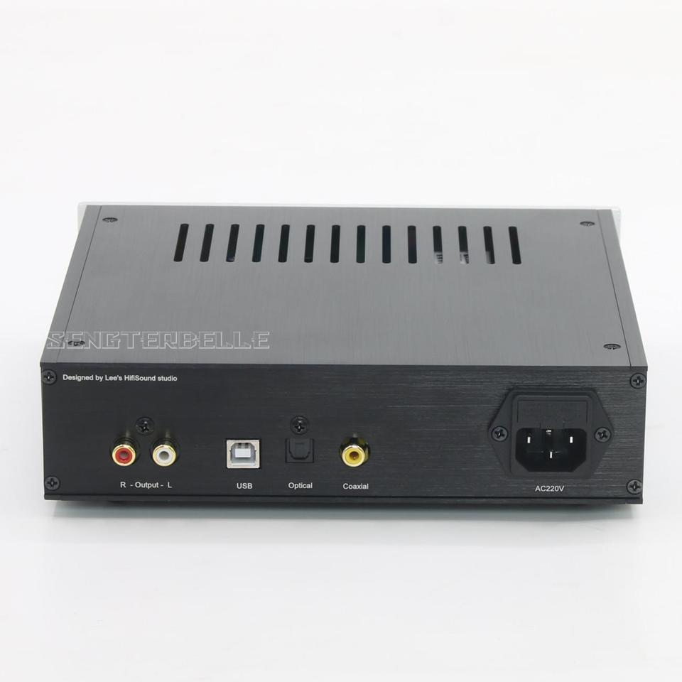 L1543DAC HiFi 16X TDA1543 Home Auo DAC Decoder gital CoaxialFiber Optic USB Input