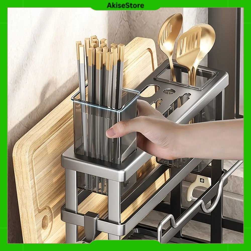 Tempat Pisau Dapur Rak Penyimpanan Sendok Sumpit Organizer - JH-27