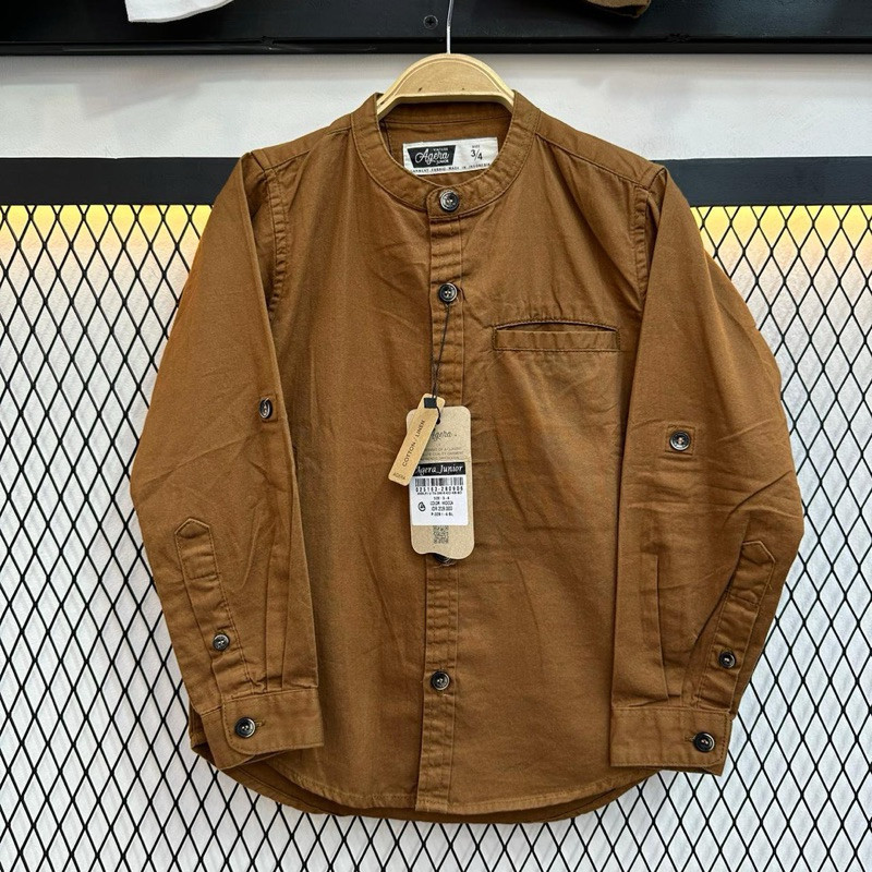 FICIEKUNZEX Koko Anak Agera Kids Kemeja Koko Anak premium Dari Agera Kids Koko Anak Umur 2-15 tahun