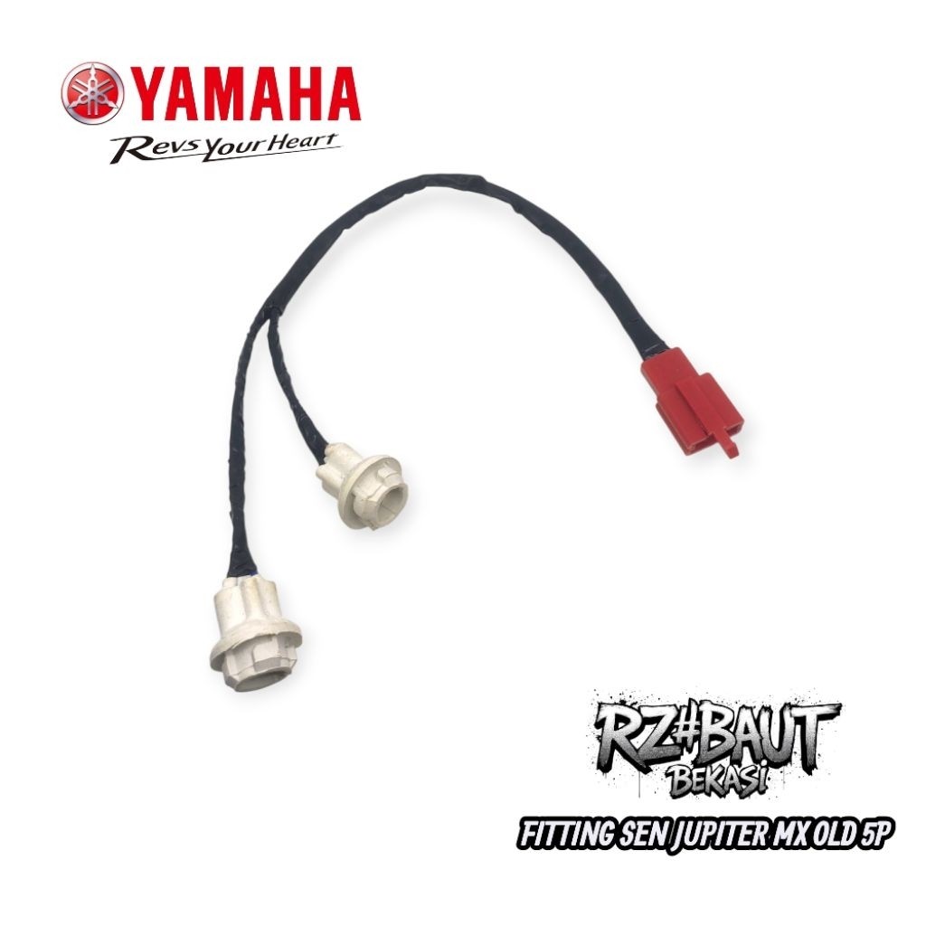 SOKET SOCKET FITING FITTING LAMPU SEIN SEN JUPITER MX OLD 5P KUALITAS ORIGINAL