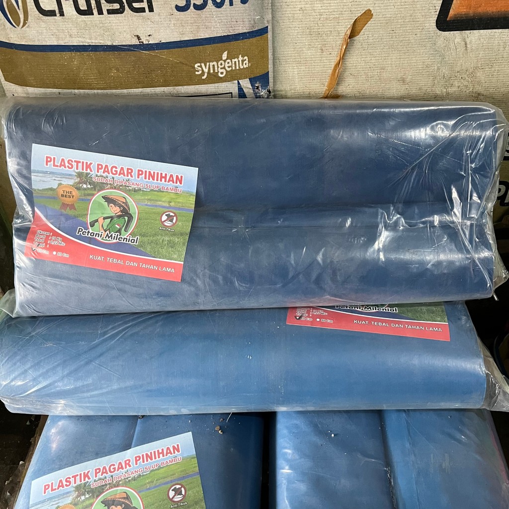 PLASTIK FIBER LEBAR 60 CM PLASTIK PAGAR PINIHAN