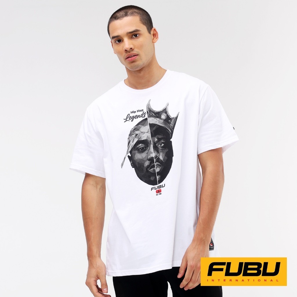Fubu Round Neck Regular Fit FBT01A-3677 Original Design High Quality Cotton Fashion Unisex Tshirt [C
