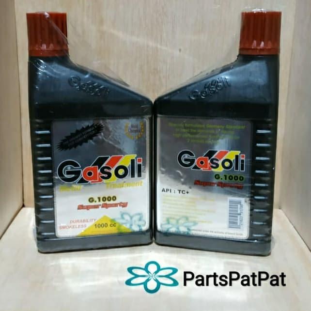 OLI OIL SAMPING GASOLI 2T G1000 1LT GASOLI G1000 2TAK GASOLI G.1000 2T