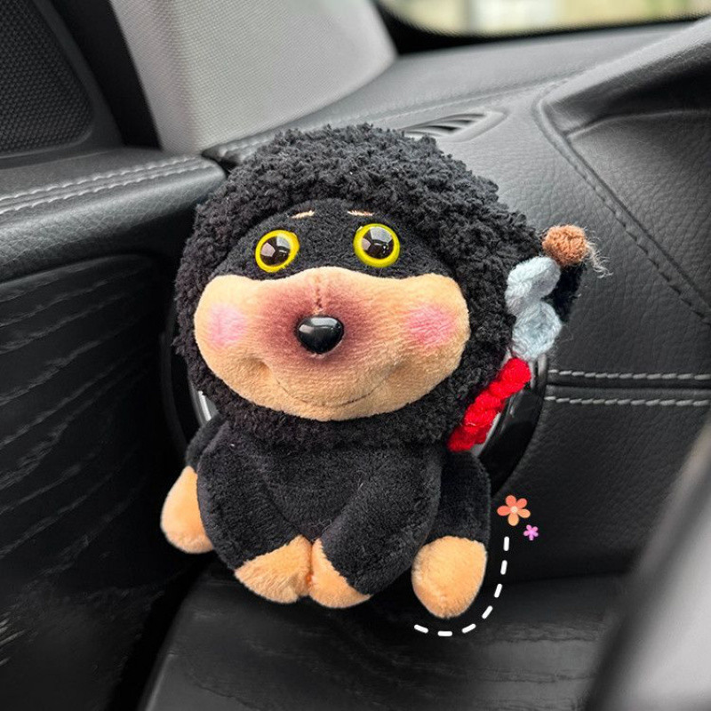 Pewangi Mobil Boneka Anjing Lebah Lucu - Aromaterapi Mobil