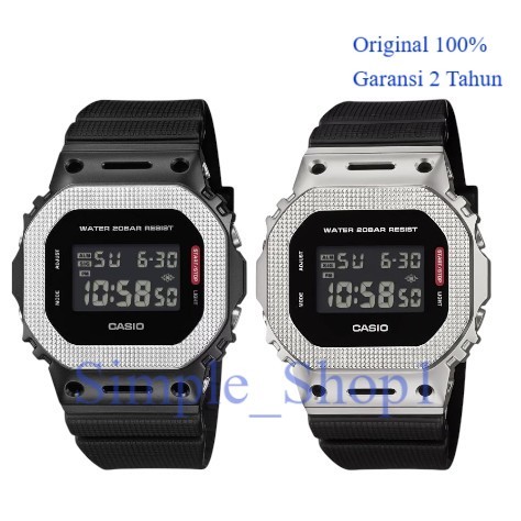 Original 100% Casio G-Shock GM-5600BM-1DR GM-5600BM-1DR Jam Tangan Pria  GSHOCK GM5600 Garansi 2Thn
