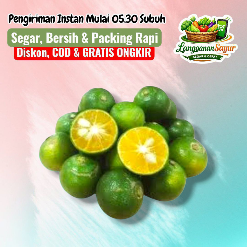 Jeruk Kunci Segar - Langganan Sayur Palembang