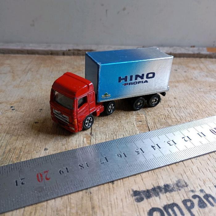 Mainan Loose tomica  truck hino kontainer