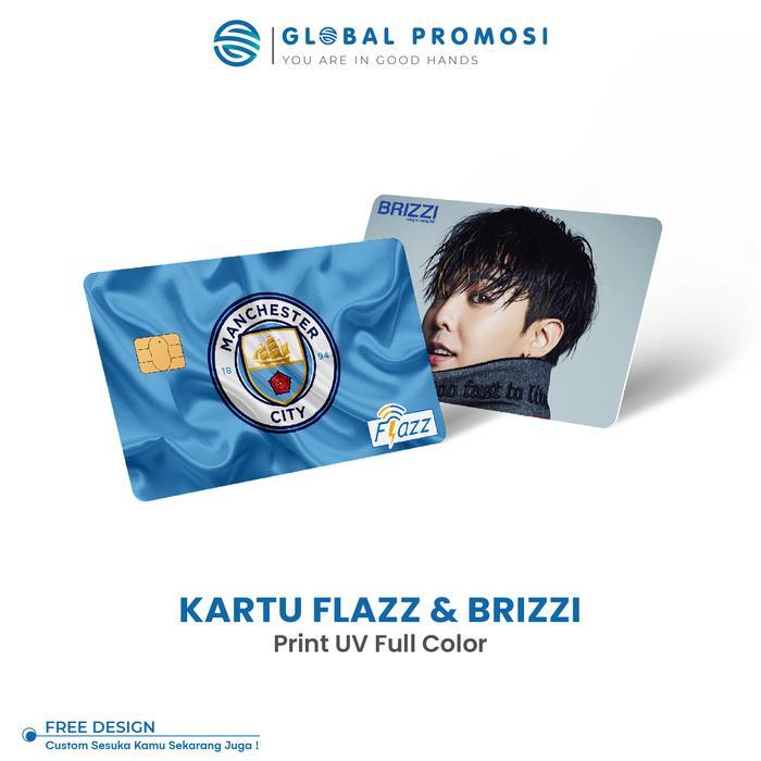 PartyJoy FLAZZ BCA GEN 2 kartu eToll Custom Cetak 1 & 2 Sisi - Cetak Uv Print - FLAZZ GEN 2, CETAK 1