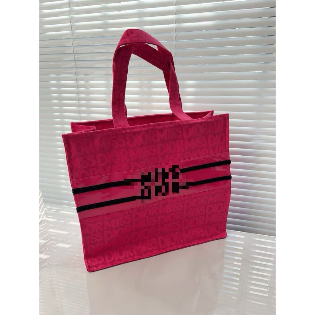 Tas Tote Bag Pink Tas Wanita Elegan
