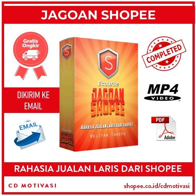 Jagoan Shopee : Materi Ecourse Kursus Shopee- Tri Digital