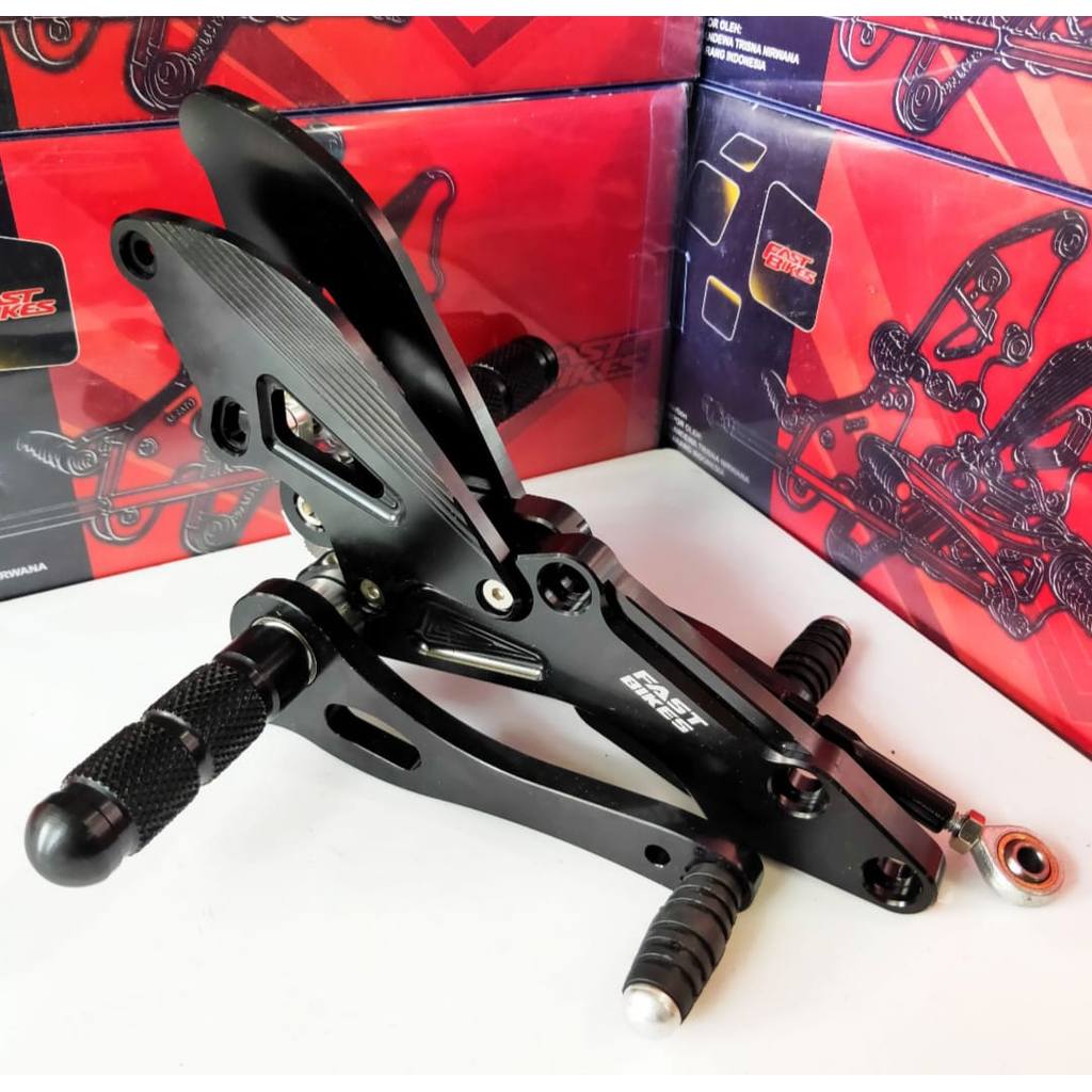 Fast Bikes - Footstep Underbone Full 1 Set Foot Step Kiri Kanan CNC Full Motor Satria Fu Good Qualit