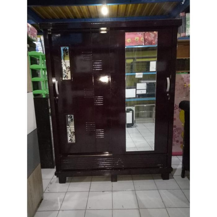 PROMO GASPOLL Lemari Pakaian 2PT Sliding Jumbo Lemari Kayu Klasik