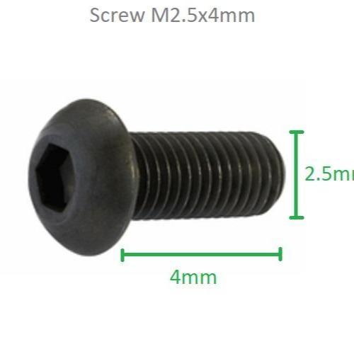 Screw Baut metal M2.5x4 M2.5 4mm Hexa M2.5mm M2.5x4mm