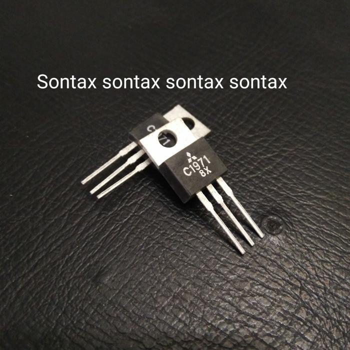 2sc1971 sc1971 c1971 1971 2sc c transistor vhf fm 5 watt SCelectro