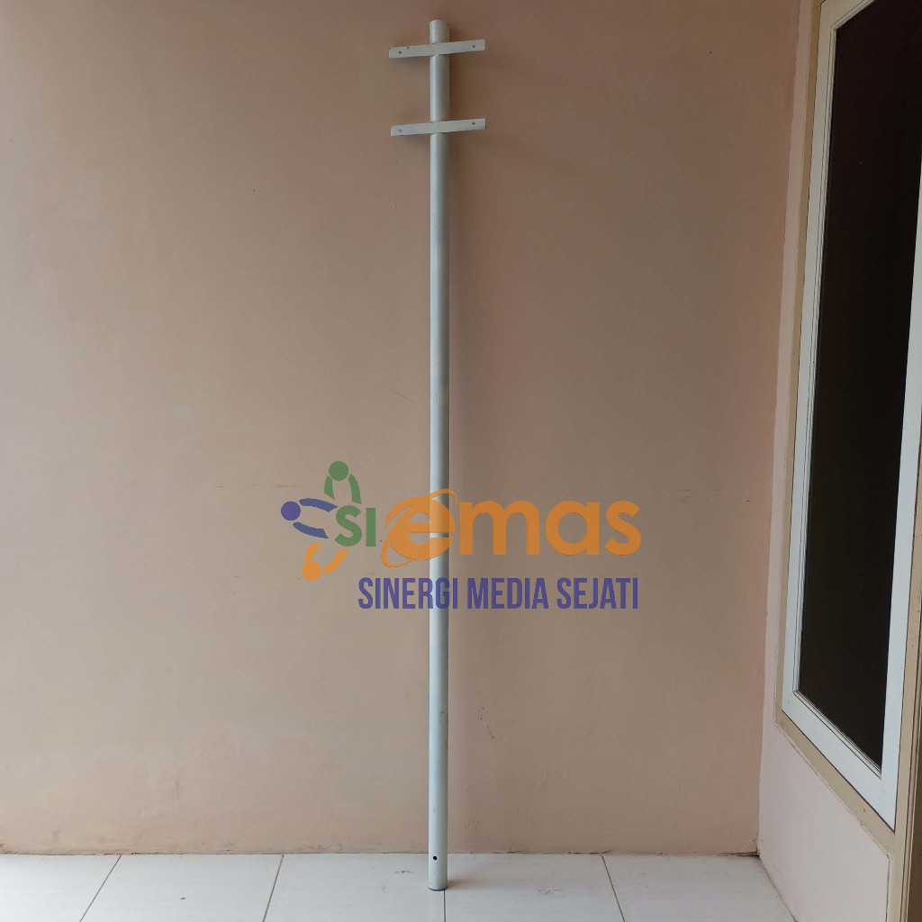 Tiang Titik Kumpul | Tiang Besi Penyangga Papan Titik Kumpul | Tiang Besi Untuk Titik Kumpul Besar