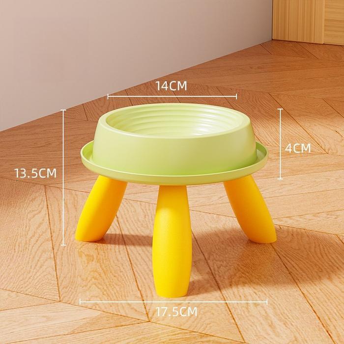 Toylandiaa AimayaPet  Pet Bowl Nampan Makan Mangkuk Pet Bowl Tempat Makan Hewan Peliharaan Kaki Ting