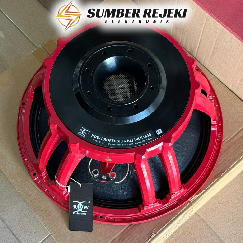 Speaker RDW 18inch 18LS18100 Voice Coil 5 inch Original RDW