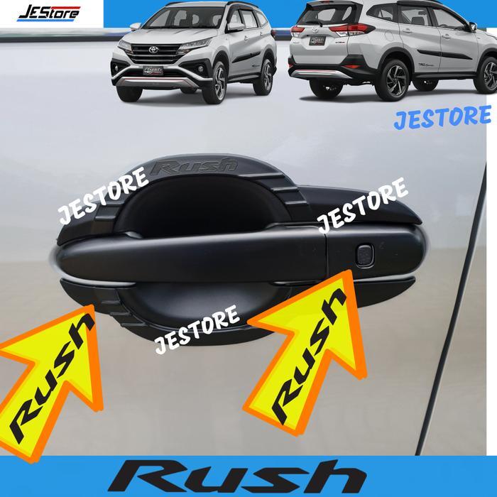 NEW RUSH / TERIOS DOOR HANDLE BOWL COVER MATTE BLK DOOR COVER NEW RUSH