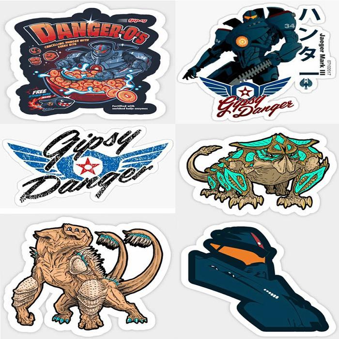 Sticker Pasific Rim Big Salle 