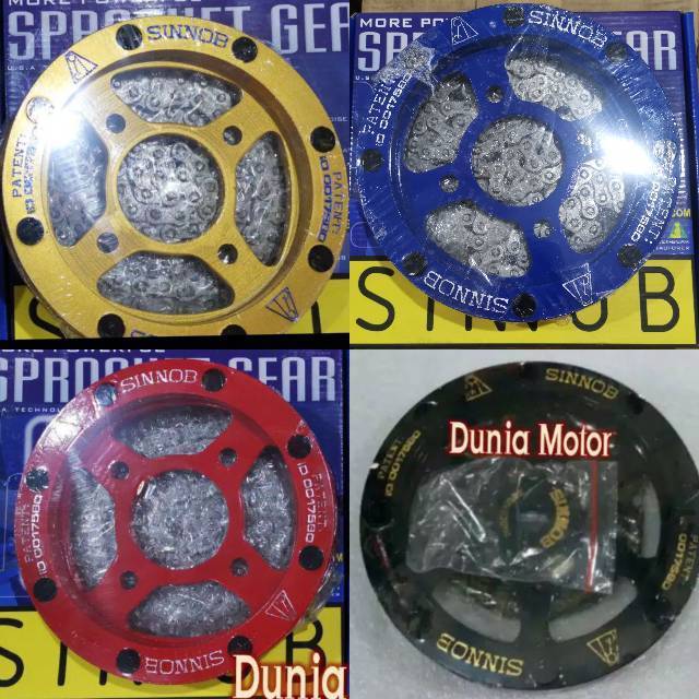 GIR SET - GIR GEAR SINNOB CB 150 R MEGAPRO NEW CB CBR 150 K45 MEGAPRO MONOSHOCK VERZA