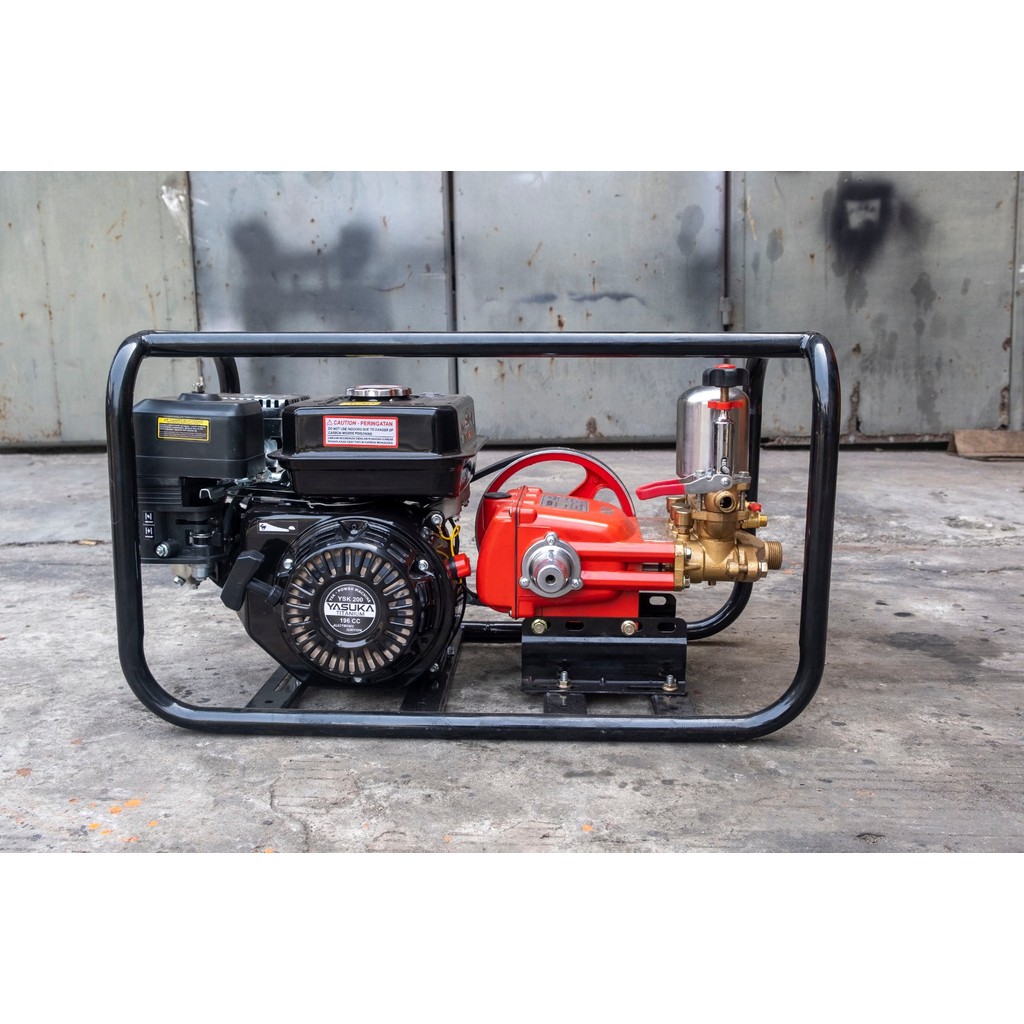 MESIN STEAM MOTOR YASUKA | MESIN CUCI MOTOR MOBIL RANGKA SET KOKOH