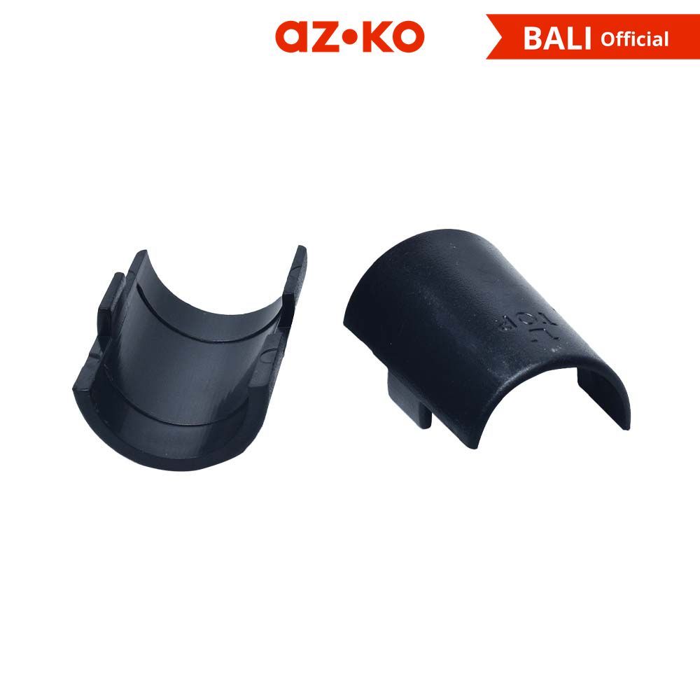 AZKO Krisbow Set 8 Pcs Klip Pengunci Rak Kawat - Hitam Wire Rack Kuncian Kawat Alat Perkakas Set Too